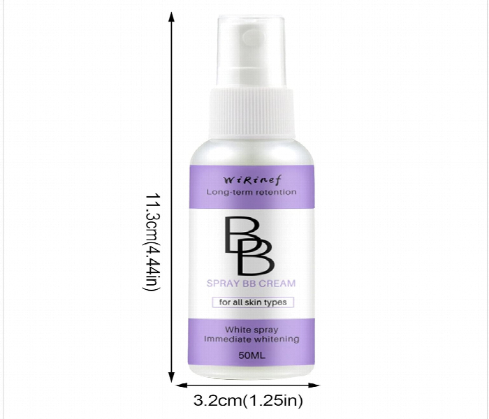 Spray BB Cream Lightweight Breathable Moisturizer Concealer Brighten Base Cream for Face - Zoom Image 4