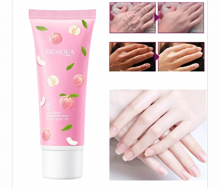 4in1 BIOAQUA Beauty Bundle Peach Exfoliation Cleanser Vitamin E Body Lotion Lactic Acid Bacteria Hand Cream Body Lotion - Zoom Image 8