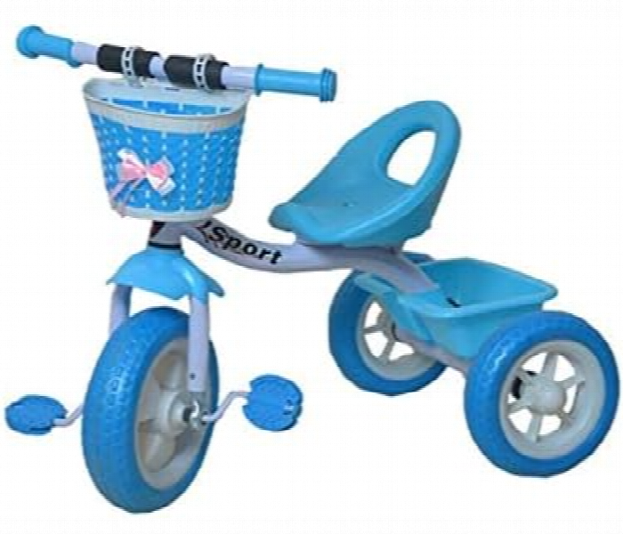 816 Childrens Tricycle with Front and Back Baskets - Zoom Image