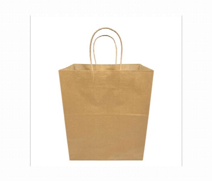 Brown Paper Bag 16x30x30 with Twisted Handle - Zoom Image