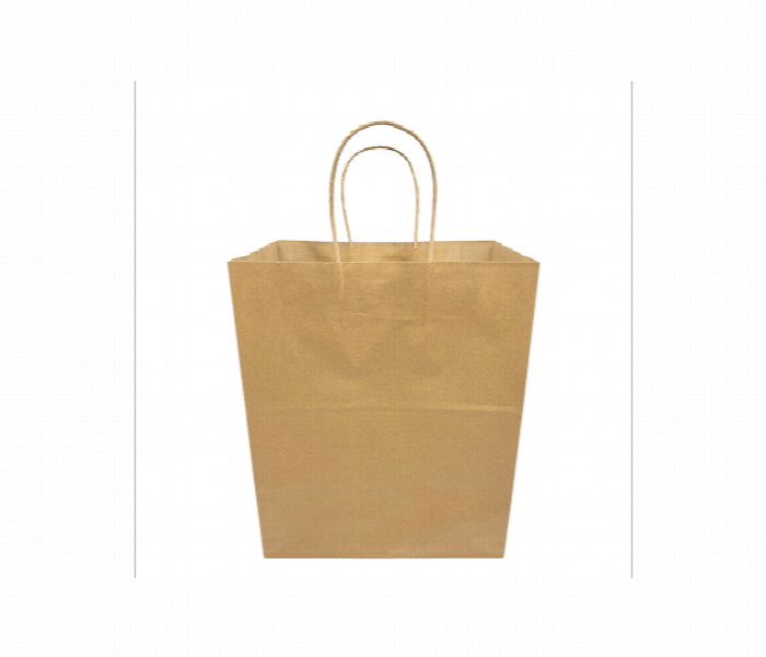 Brown Paper Bag 15x29x29 with Twisted Handle - Zoom Image