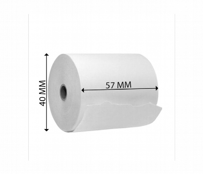 Thermal Roll 57x40 for card swiping machine - Zoom Image