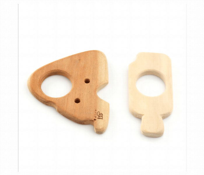 Cheese and Ice Cream Stick Teether Set - Zoom Image 1