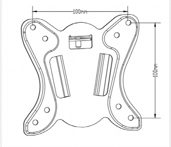 Skill Tech SH 10T Ultra Thin Fixed Tv Wall Mount - Zoom Image 2