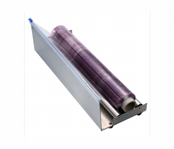 Stainless Steel Cling Film Dispenser with Cutter - Zoom Image 1