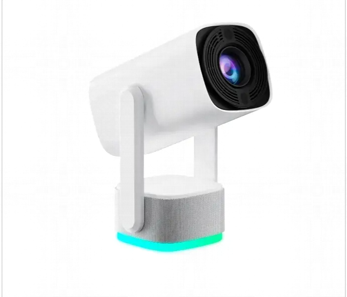 Pan Tilt Lamp Rechargable Projector 4k 5Ghz Wifi - Zoom Image 1