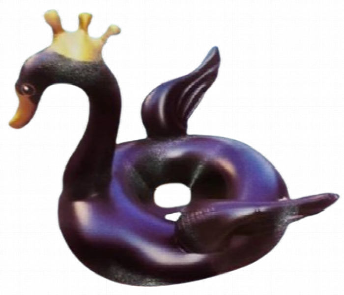 Elegant Swimming Ring Swan Boat for Relaxing Rides - Zoom Image