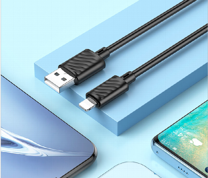 HOCO X88 USB to Lightning Charging Data Cable 2.4A - Zoom Image 3