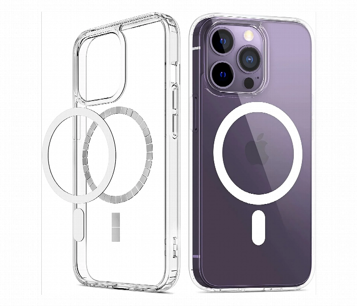 MagSafe Clear Transparent Silicone Case for iPhone 11 Pro - Zoom Image 2