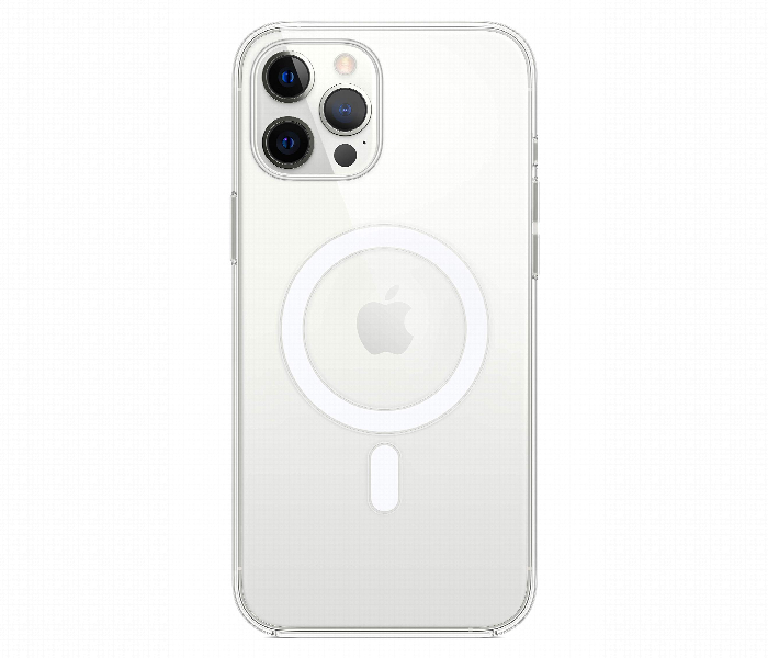 MagSafe Clear Transparent Silicone Case for iPhone 12 Pro Max - Zoom Image 3