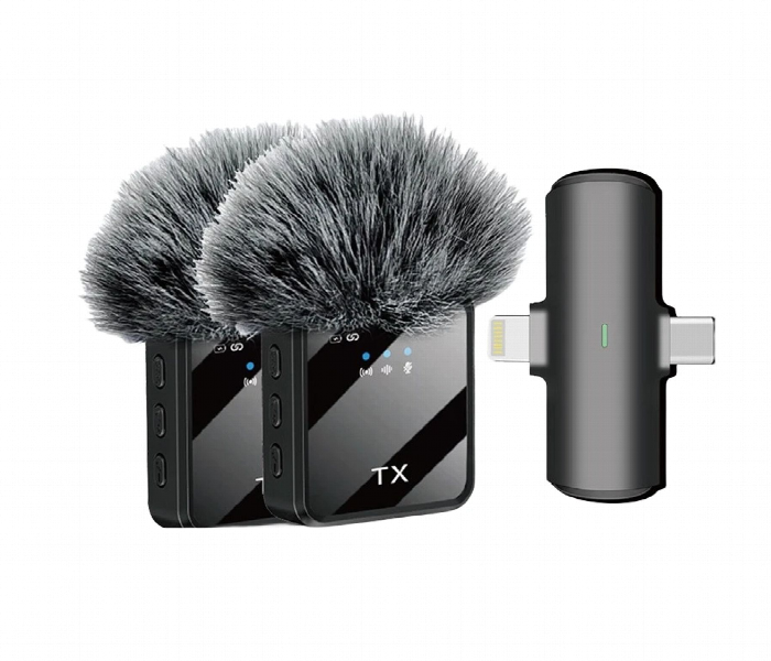 F15 Wireless Microphone for Clear Audio Quality - Zoom Image