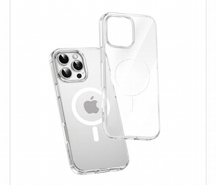 iPhone 16 Pro MagSafe Clear Transparent Silicone Case - Zoom Image 2