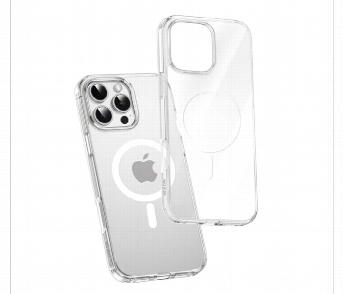 iPhone 16 Pro Max MagSafe Clear Transparent Silicone Case - Zoom Image 4