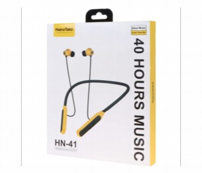 Haino Teko HN41 Wireless Neckband with HD Sound and Deep Bass - Zoom Image 3