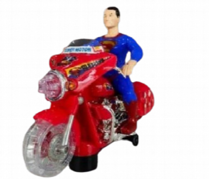 Battery Powered Red Toy Sports Bike for Kids - Zoom Image