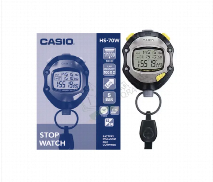 Casio HS 70W Professional Digital Stopwatch - Zoom Image