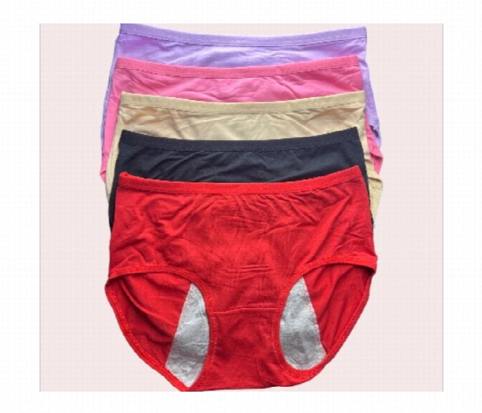 Comfort Reusable Menstrual Period Proof Underwear For Women Absorbent Leak Proof  Menstrual Panties L - Zoom Image