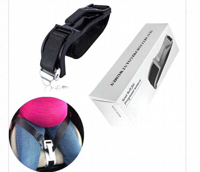 Pregnancy Car Safety Belt Adjuster for Expecting Moms - Zoom Image 2