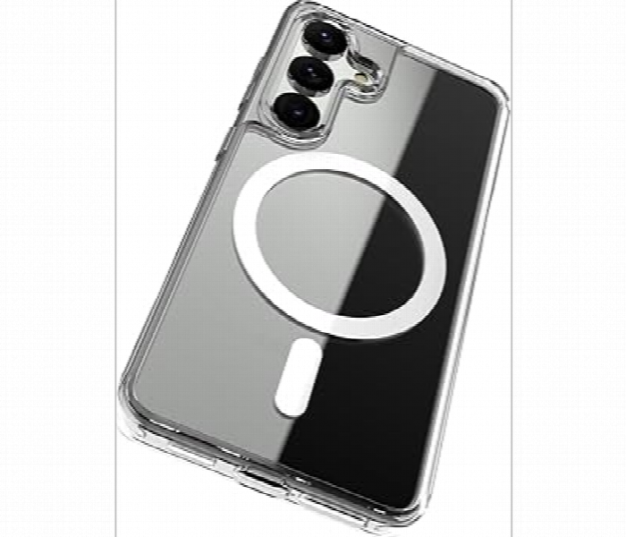 Samsung S25  Magnetic Silicone Clear Case - Zoom Image 3