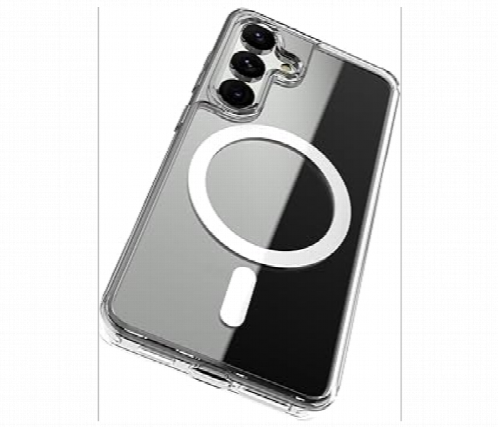 Samsung S24  Magnetic Silicone Clear Case - Zoom Image 3