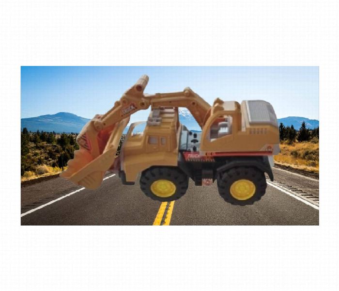 Big Plastic Toy JCB Excavator for Kids - Zoom Image