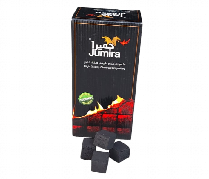 Jumira High Quality Charcoal Briquettes 96 Pieces 1Kg - Zoom Image