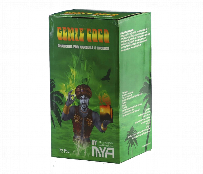 Mya Genie Coco Charcoal 72 Pcs  Green - Zoom Image