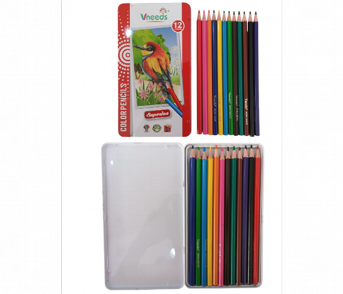 Pack of 2 Colour Pencil Each 12 Pcs Set - Zoom Image