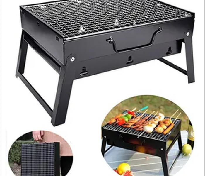 Portable BBQ Charcoal Grill Black - Zoom Image 4