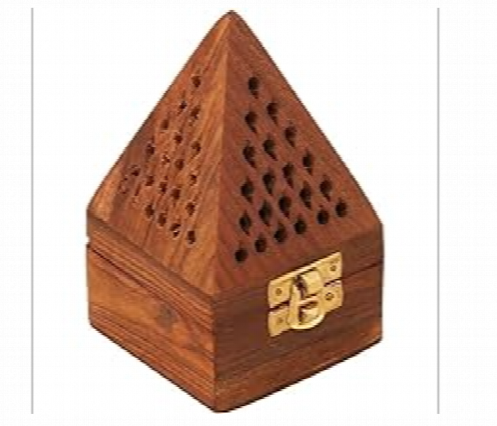 Incense Burner Wooden MG12 For Bukhoor - Zoom Image