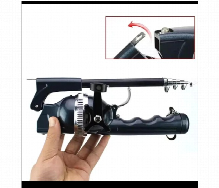 Foldable Fishing Rod With Line Portable Bag Throwing Rock Telescopic And Reel - Zoom Image 3