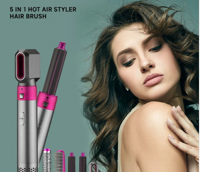 Hot Air Styler Hair Brush five in one - Zoom Image 1