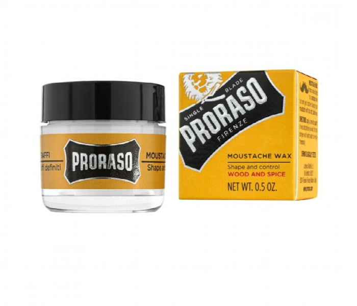 Proraso Moustache Wax Wood and Spice 15ml - Zoom Image