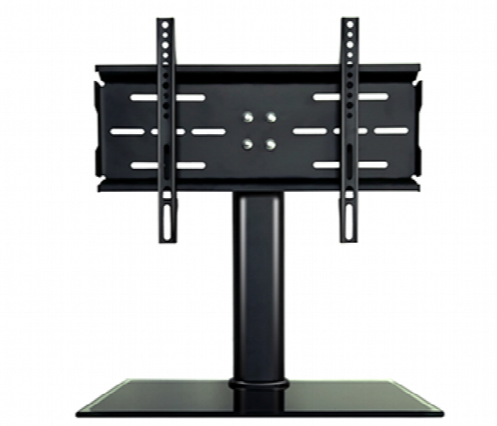 Skill Tech SH 2632B 26 to 32 Inch Universal Tabletop TV Stand with Glass Base Ergonomic Mount - Zoom Image 1