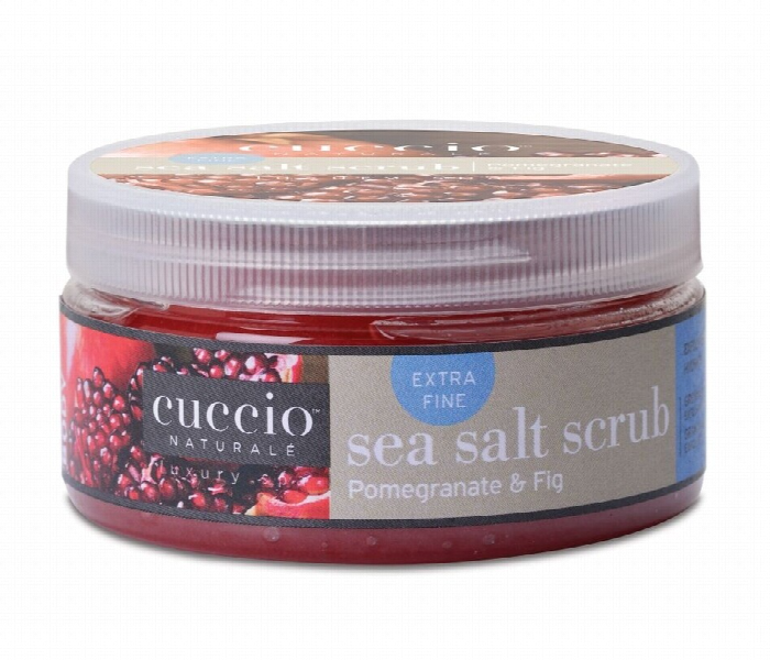 Cuccio Sea Salt Scrub Pomegranate and Fig 8Oz - Zoom Image