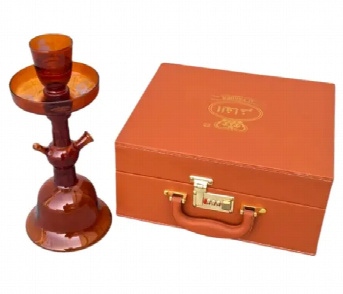 AL FAKHER SHISHA SET BY29 BROWN SERIES - Zoom Image