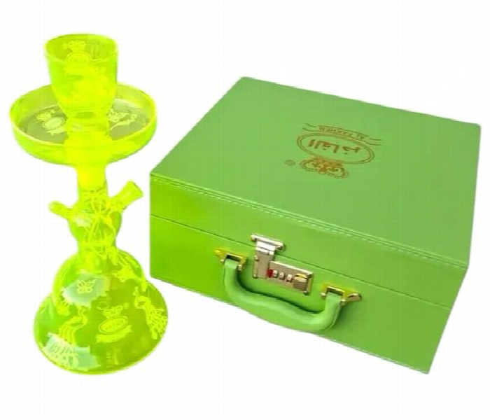 AL FAKHER SHISHA SET BY29 GREEN SERIES - Zoom Image