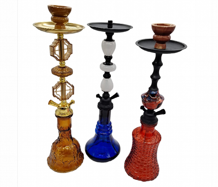 MG GLASS SHISHA SET MG201 MIX COLORS MIX DESIGNMIX DESIGN - Zoom Image