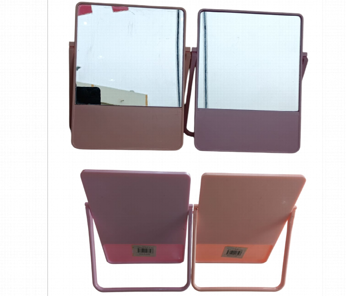 Set of 2 Single Sided Mirrors for Compact and Convenient Use Anywhere - Zoom Image