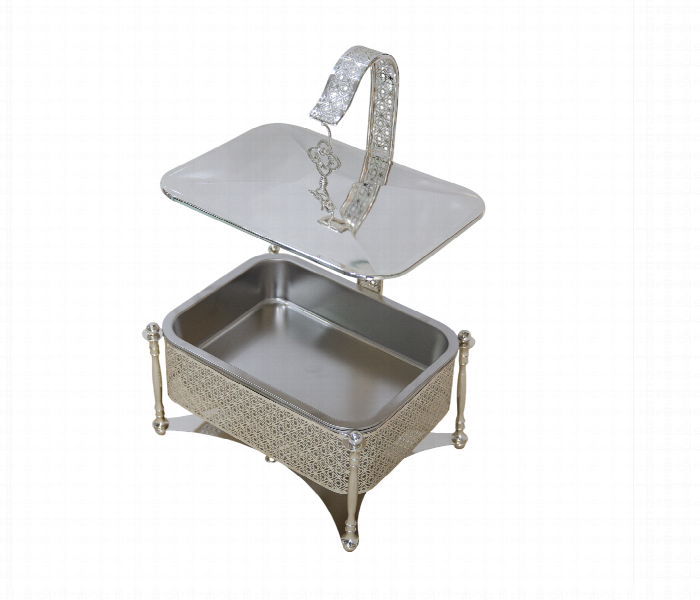 Chafing Dish Rect 6L Full Silver - Zoom Image