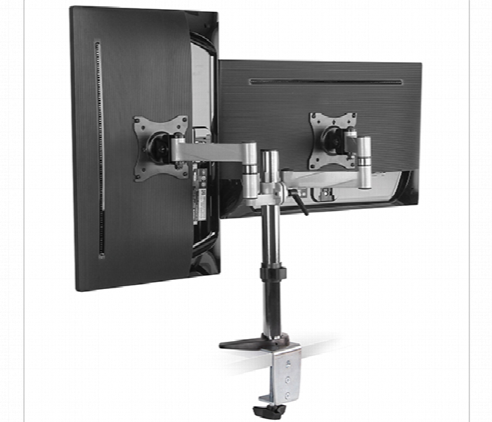 Dual Monitor Premium Articulating Mount SKILL TECH SH 110 C024 13 to 34 Inch - Zoom Image 2