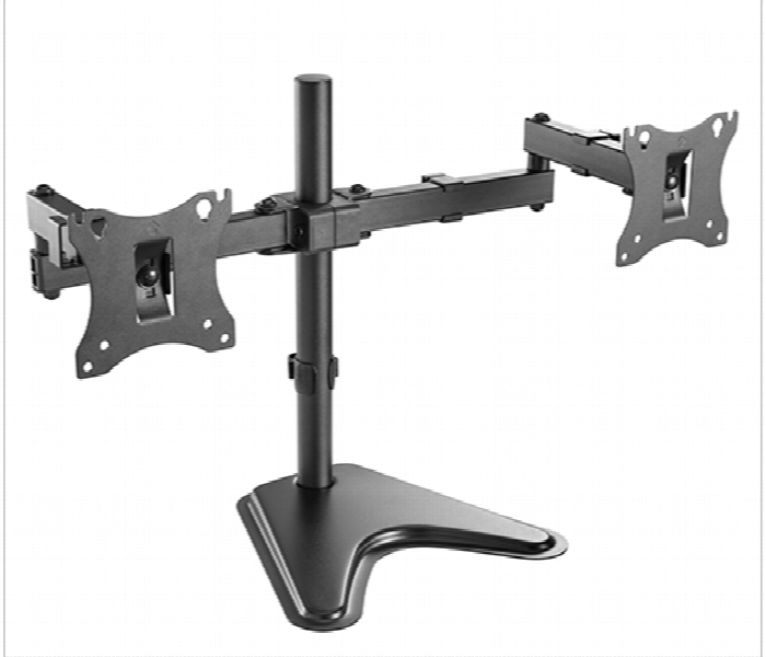 SKILL TECH SH M0011C Dual Monitor Steel Articulating Mount 17 to 27 Inch - Zoom Image 1