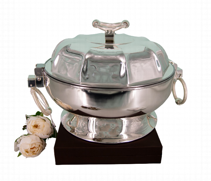 Hot Pot New 7 LTR Full Silver HP142 7S - Zoom Image