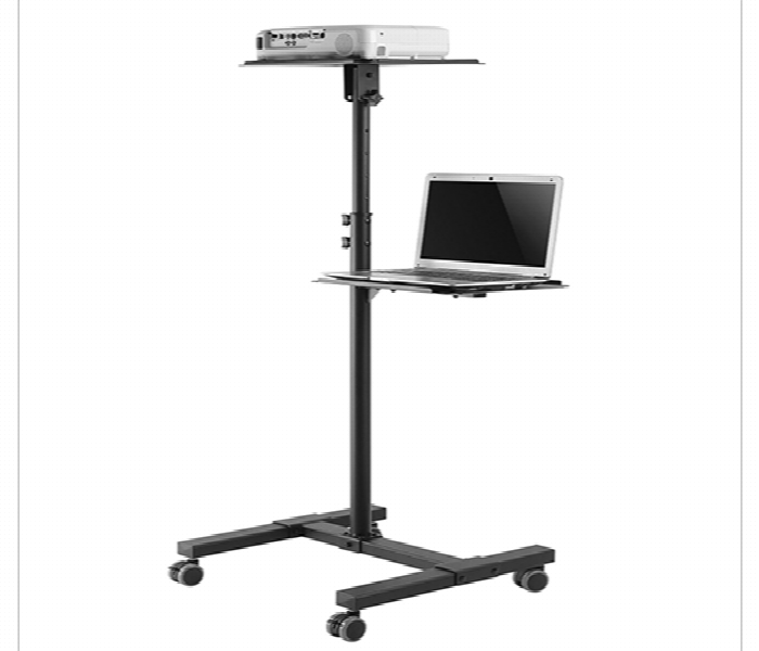 Skill Tech SH TS08 Steel Adjustable Projector and Laptop Trolley - Zoom Image 1