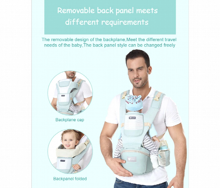 Baby Carrier Kangaroo Bag Green - Zoom Image 1