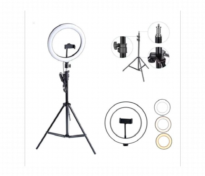 IBrit Selfie Ring Light Studio 12 inch with Tripod - Zoom Image