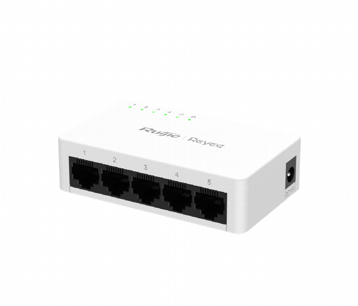 5 Port 10 100 Mbps Unmanaged Non PoE Switch - Zoom Image 2