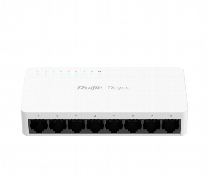 8 Port 10 100 Mbps Unmanaged Non PoE Switch - Zoom Image 1