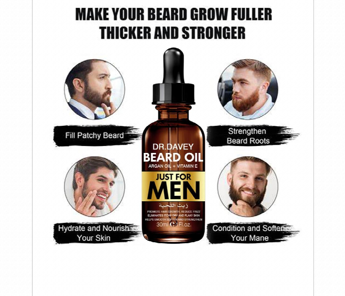 Beard Oil for Thick and Healthy Growth - Zoom Image 3