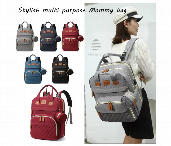 Diaper Mummy Bag for Baby Essentials - Zoom Image 1